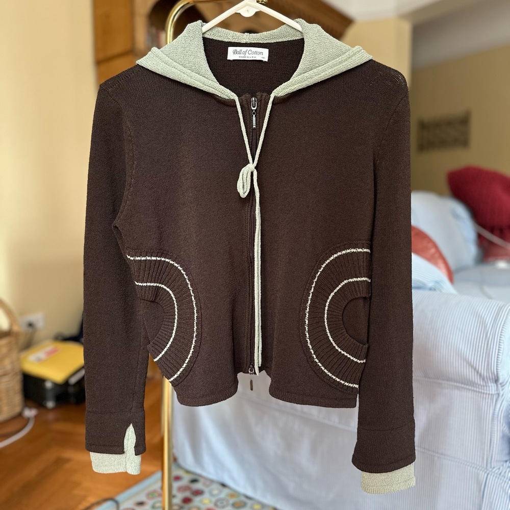 Hooded Cardigan